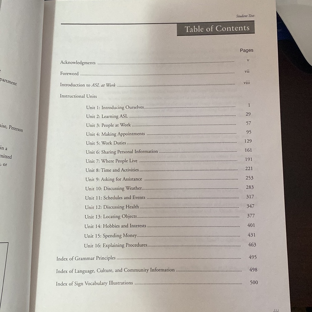 ASL at Work, student text paperback book - Picture 4 of 8